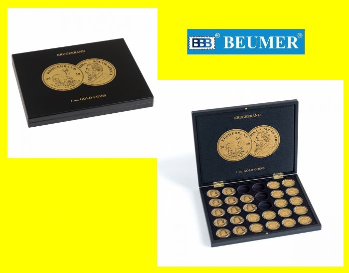 Estuche para 30 monedas de oro Maple Leaf en cápsulas