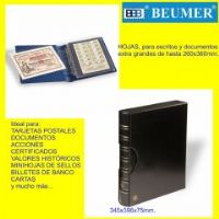 LEUCHTTURM Albumes FOLIO. 4 Anillas D. 345x396x75mm.