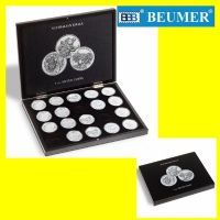 Estuches para monedas LEUCHTTURM, modelo  VOLTERRA para ONZAS DE PLATA  y ORO