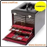 LEUCHTTURM, Maletines Bandejas, Carteras, Blisters, Monedas, etc.