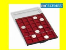Bandejas LEUCHTTURM, para monedas. DIVISIONES CUADRADAS. Hasta 30% Descuento.
